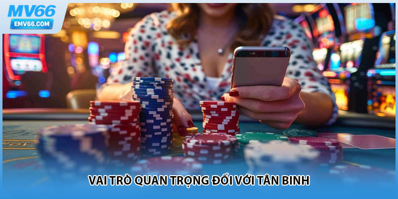 Vai trò quan trọng đối với tân binh